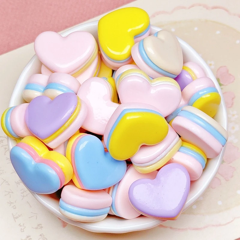 10 Pieces Of New Cute Mini Dazzling Color Iove Biscuit Resin Scrapbook DIY Jewelry Craft Decoration Accessories
10 Pieces Of New Cute Mini Dazzling Color Iove Biscuit Resin Scrapbook DIY Jewelry Craft Decoration Accessories
