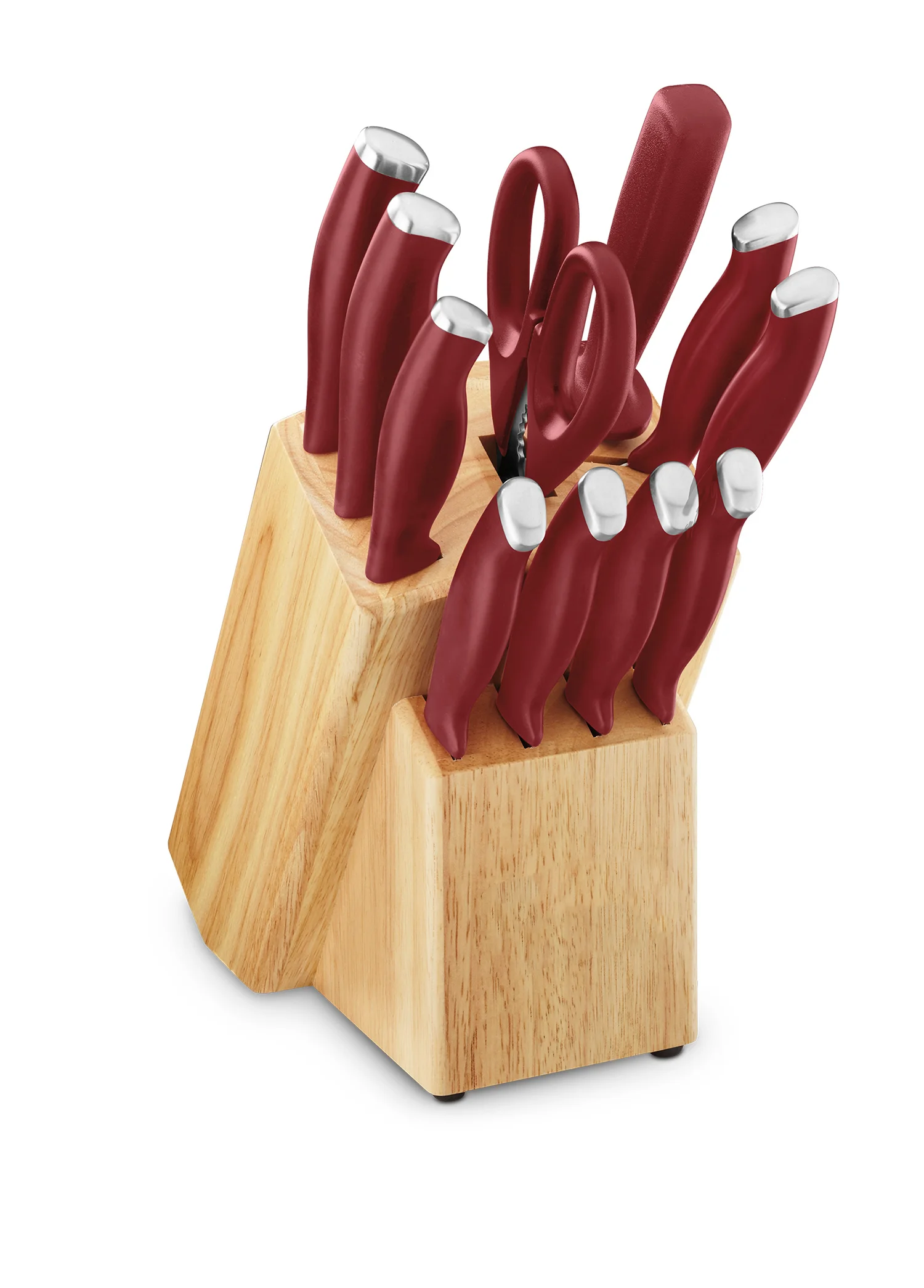 Deluxe High-Quality, Professional 12-Piece Stainless Steel Knife Block Set - Perfect for all Home Cooking & Dining Needs, Meal P
Deluxe High-Quality, Professional 12-Piece Stainless Steel Knife Block Set - Perfect for all Home Cooking & Dining Needs, Meal P