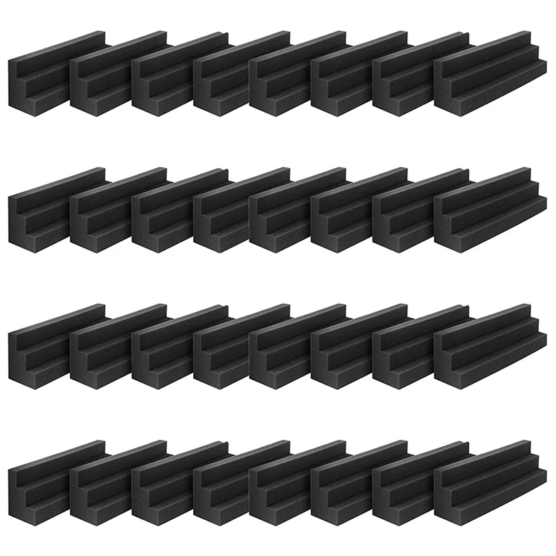 Dropship-64 Pcs Acoustic Panels Bass Trap Corner Studio Foam Sound Insulation Pad Wall Panel Corner Block For Studio Or Theater
Dropship-64 Pcs Acoustic Panels Bass Trap Corner Studio Foam Sound Insulation Pad Wall Panel Corner Block For Studio Or Theater