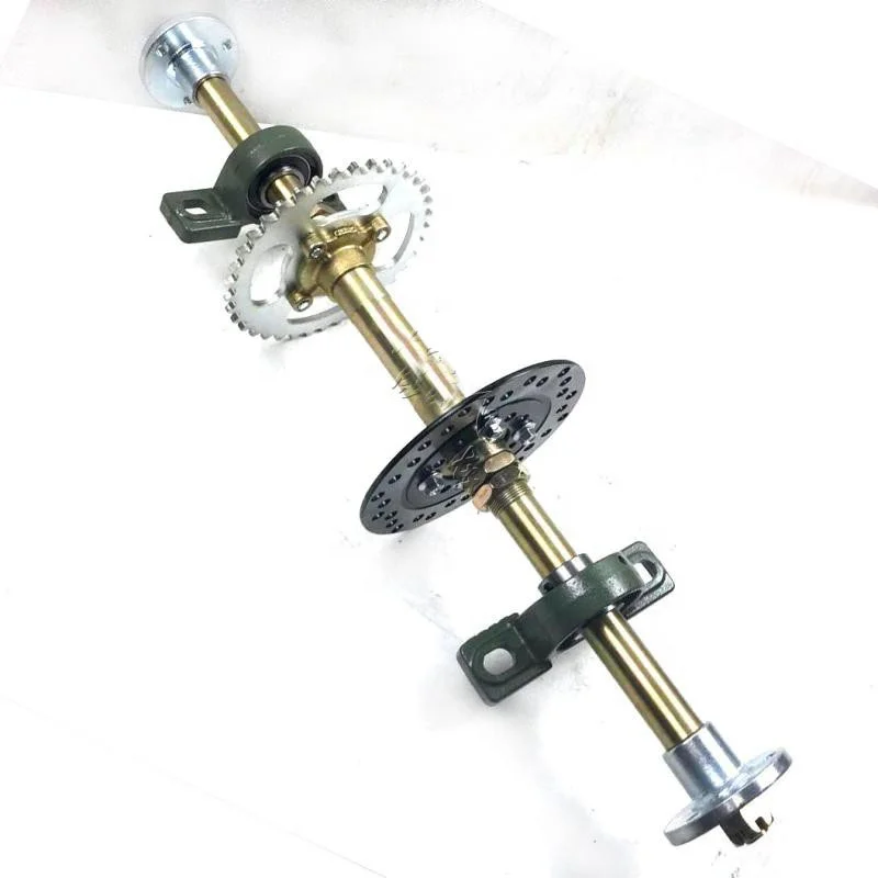 DIY Four Wheel GO KART KARTING UTV Quad Buggy 3 Holes Flanges Brake Disc Rotor Sprocket 61CM ATV Rear Axle
DIY Four Wheel GO KART KARTING UTV Quad Buggy 3 Holes Flanges Brake Disc Rotor Sprocket 61CM ATV Rear Axle