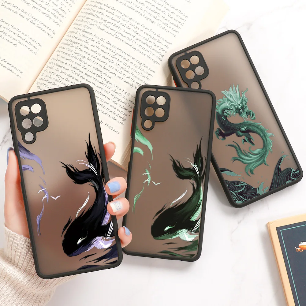 Phone Case For Samsung A53 Case A13 A52S 5G A10 A11 A12 A21S A23 A31 A32 A50 A51 A52 A70 A71 A72 A73 A03S Dragon and Fish Covers
Phone Case For Samsung A53 Case A13 A52S 5G A10 A11 A12 A21S A23 A31 A32 A50 A51 A52 A70 A71 A72 A73 A03S Dragon and Fish Covers