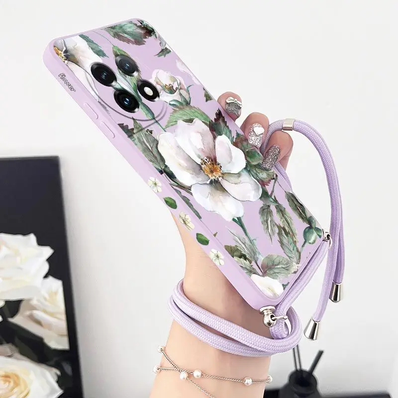 Oil Painting Orchid Crossbody Lanyard Silicone Phone Case For Oneplus 11 11R 10R 10T 10 Pro 9 9R 9RT 8T 8 8 Pro Cover
Oil Painting Orchid Crossbody Lanyard Silicone Phone Case For Oneplus 11 11R 10R 10T 10 Pro 9 9R 9RT 8T 8 8 Pro Cover