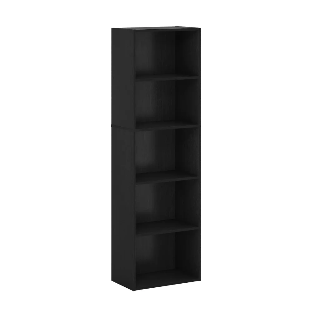 Furinno Luder 5-Tier Reversible Color Open Shelf Bookcase, Blackwood Furniture Decoration Classical Classic Style Bookcases
Furinno Luder 5-Tier Reversible Color Open Shelf Bookcase, Blackwood Furniture Decoration Classical Classic Style Bookcases