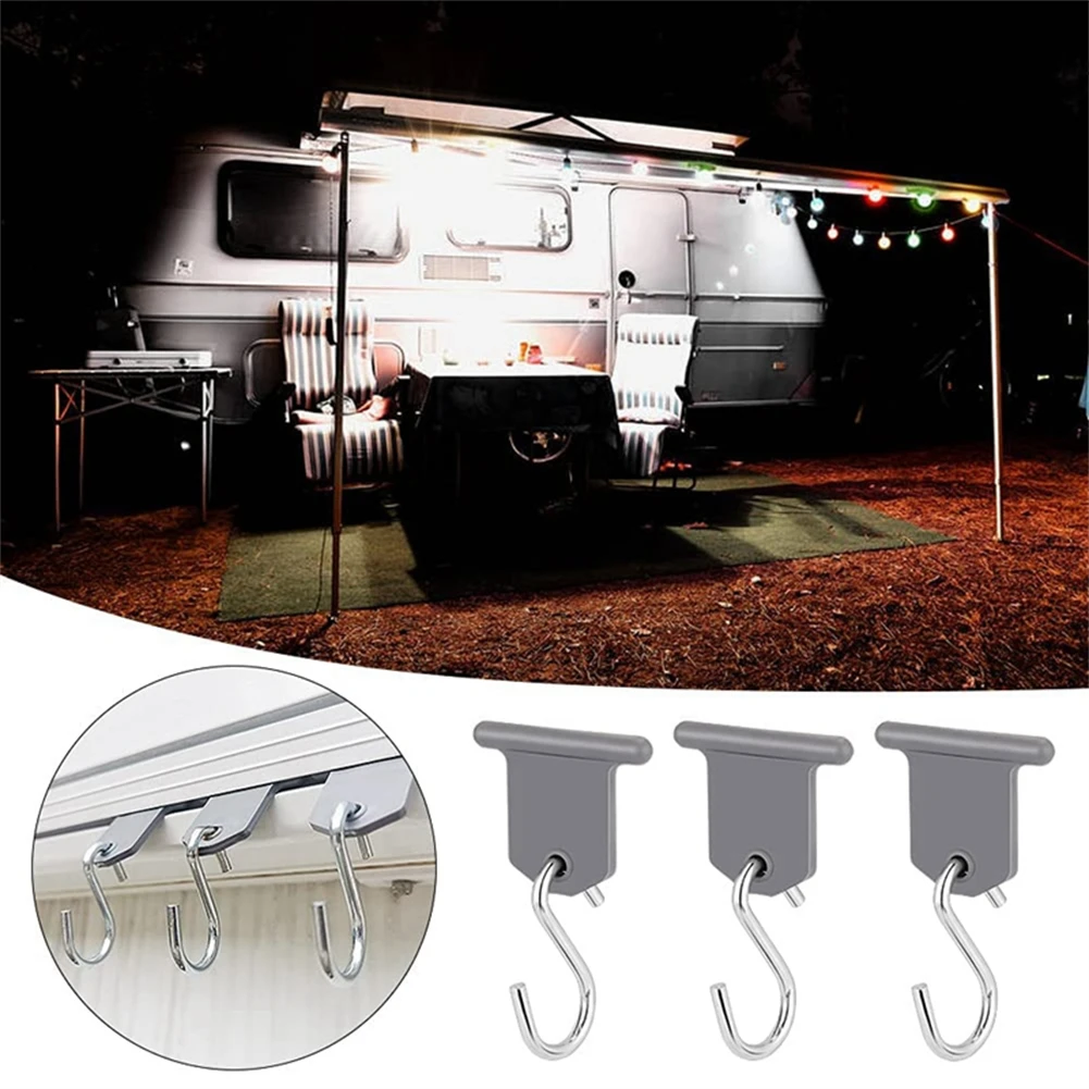 8/16Pcs S-shaped Camping Awning Hooks Clips RV Awning Camping Car Awning Coat Hook Tent Hangers Light Hangers For Caravan Camper
8/16Pcs S-shaped Camping Awning Hooks Clips RV Awning Camping Car Awning Coat Hook Tent Hangers Light Hangers For Caravan Camper