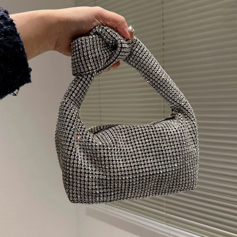 Luxury Designer Women's Handbag Crystal Shiny Rhinestone Diamond Evening Bag Dinner Party Bling Clutch Purse Lady Wedding Bag
Luxury Designer Women's Handbag Crystal Shiny Rhinestone Diamond Evening Bag Dinner Party Bling Clutch Purse Lady Wedding Bag