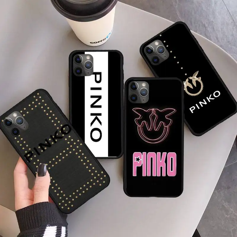 Fashion Italian Brand PINKO Shell Phone Cases for IPhone 11 12 13 Pro XS MAX 8 7 6 6S Plus X SE 2020 XR Soft Silicone TPU Cover
Fashion Italian Brand PINKO Shell Phone Cases for IPhone 11 12 13 Pro XS MAX 8 7 6 6S Plus X SE 2020 XR Soft Silicone TPU Cover
