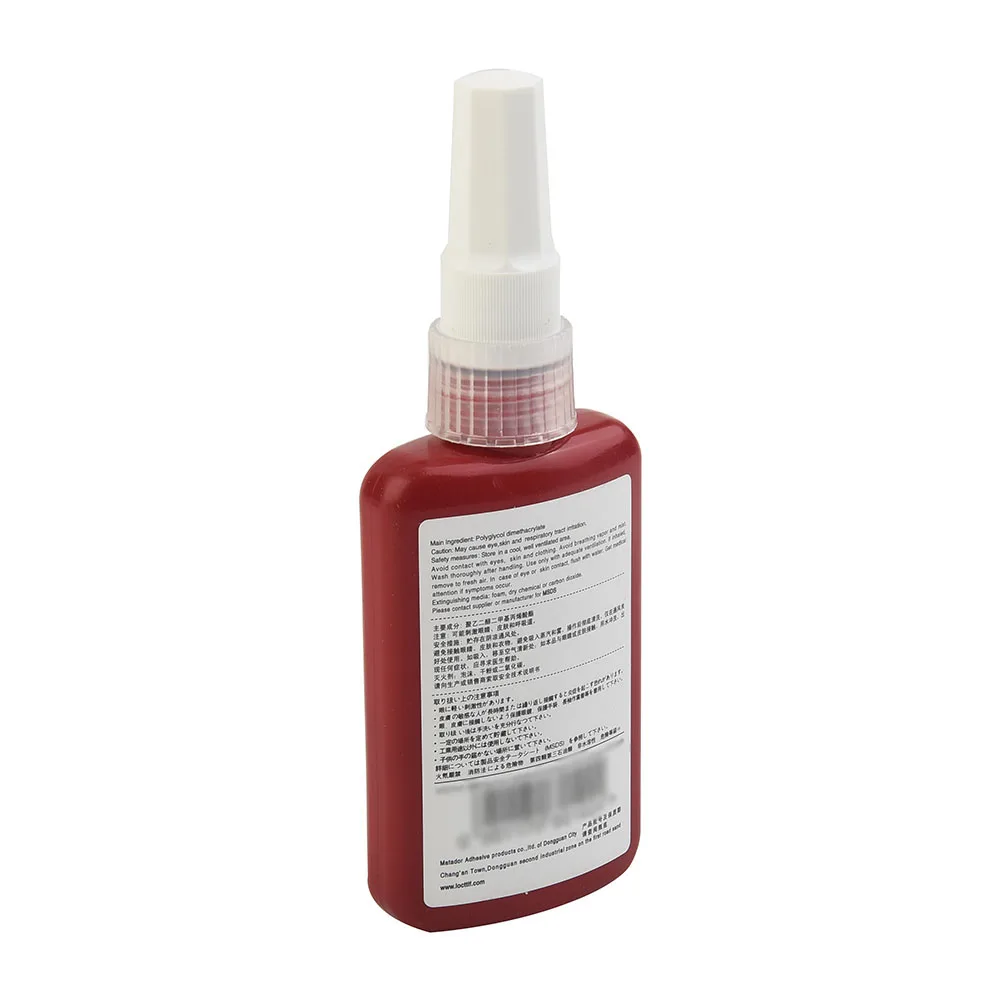 1pc 50ml Threadlocker Glue Adhesive 243 Medium Strength Adhesive Wire Sealing Anti-Corrosion Thread Locking Liquid
1pc 50ml Threadlocker Glue Adhesive 243 Medium Strength Adhesive Wire Sealing Anti-Corrosion Thread Locking Liquid