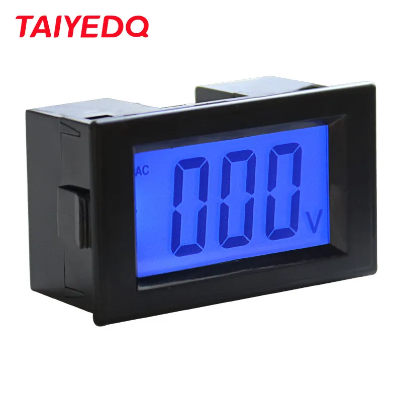AC220V Voltmeter Volt Panel Meters Backlit Display Electrical Measuring Instrument Volyage Meter
AC220V Voltmeter Volt Panel Meters Backlit Display Electrical Measuring Instrument Volyage Meter
