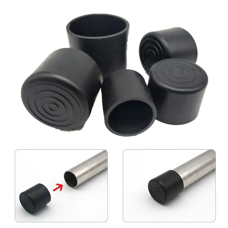 10Pcs 6mm-28mm Black Chair Table Leg Feet Cover Non-Slip Round Tube Furniture Foot Cap Cover PVC Protector Pad Floor Protection
10Pcs 6mm-28mm Black Chair Table Leg Feet Cover Non-Slip Round Tube Furniture Foot Cap Cover PVC Protector Pad Floor Protection