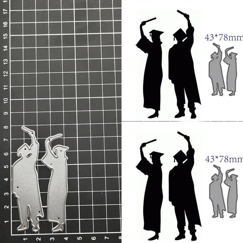 Graduate Metal Cutting Die Stencil for DIY Scrapbooking Album Paper Card Decor Craft Embossing Die 
Graduate Metal Cutting Die Stencil for DIY Scrapbooking Album Paper Card Decor Craft Embossing Die