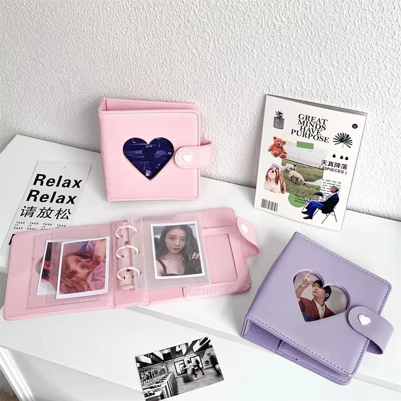 Macaron Photo Card Holder Kpop Album 3 hole loose leaf Collector Book Idol Card Holder Kawaii square button book Stationery
Macaron Photo Card Holder Kpop Album 3 hole loose leaf Collector Book Idol Card Holder Kawaii square button book Stationery