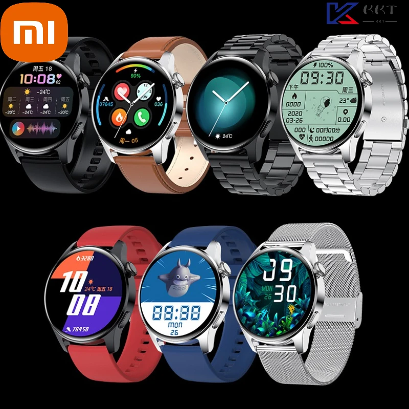 Смарт-часы XIAOMI мужские водонепроницаемые, спортивный фитнес-трекер с Bluetooth, для Android и IOS
Смарт-часы XIAOMI мужские водонепроницаемые, спортивный фитнес-трекер с Bluetooth, для Android и IOS