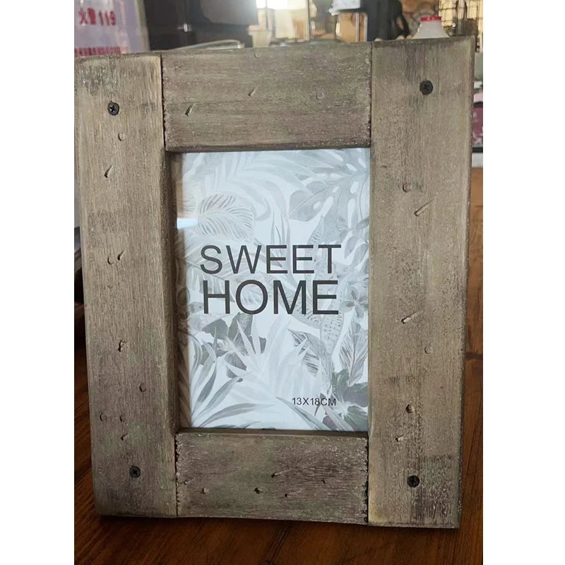 Horizontally or Vertically Tabletop Stand Countryside Vintage Old Wooden 7 Inch Photo Frame
Horizontally or Vertically Tabletop Stand Countryside Vintage Old Wooden 7 Inch Photo Frame