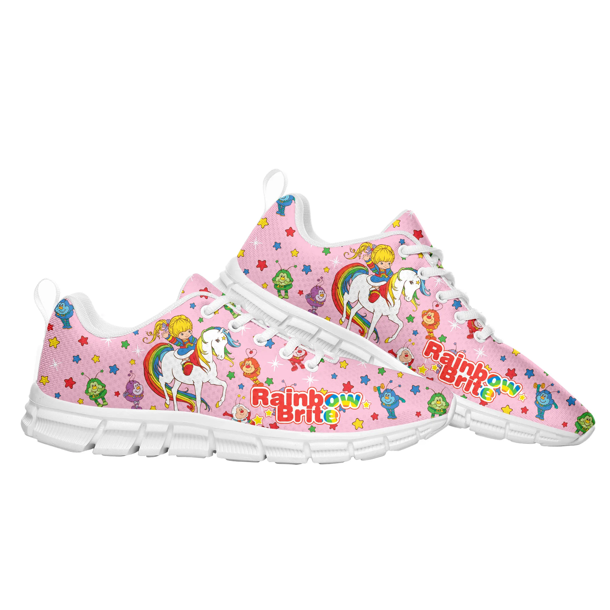 

Brite Sports Shoes Mens Womens Teenager Kids Children Sneakers Rainbow High Quality Cute Manga Comics Sneaker Custom Shoe