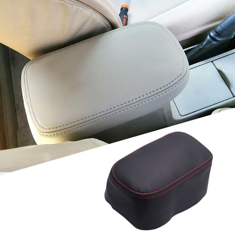 

Car Center Armrest Console Box Cover Microfiber Leather Sticker Trim For Toyota Corolla 2007 2008 2009 2010 2011 2012 2013