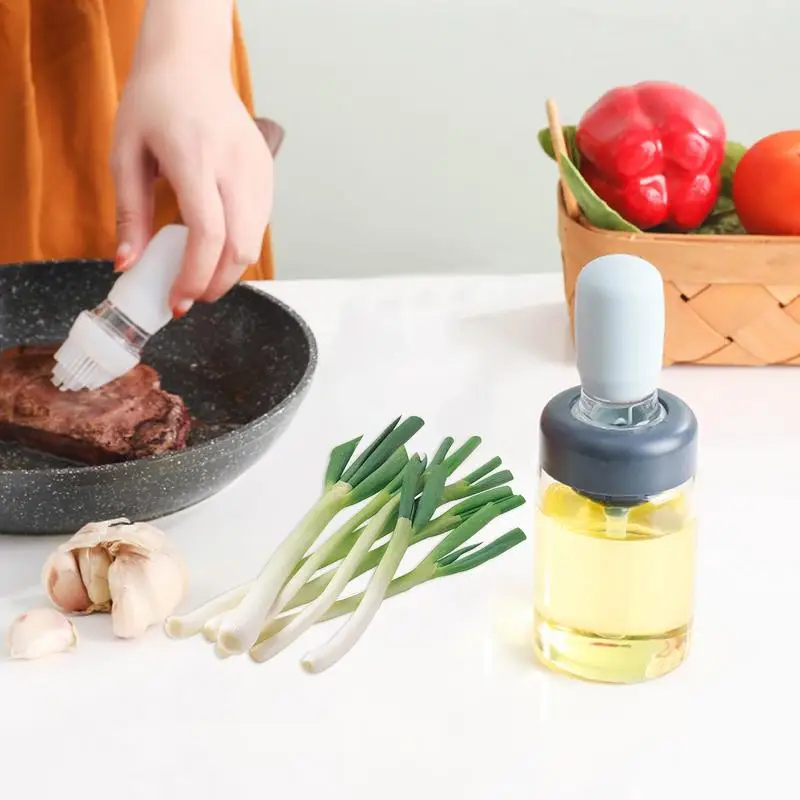 Oil Dispenser With Brush 2 In 1 Oil Bottle Barbecue Brush Oil Dispenser Olive Oil Storage Bottle And Sillicone Brush Used For
Oil Dispenser With Brush 2 In 1 Oil Bottle Barbecue Brush Oil Dispenser Olive Oil Storage Bottle And Sillicone Brush Used For