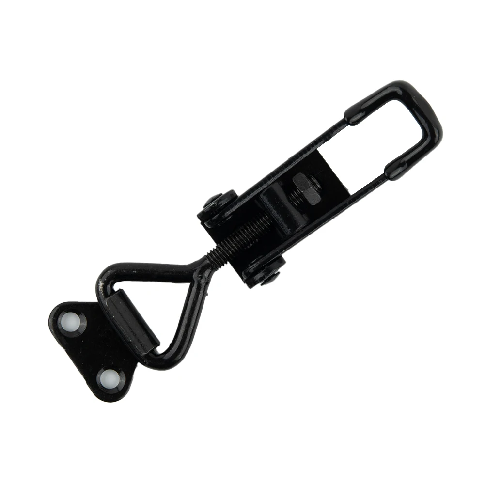 90x27mm Lockers Toggle Clamp 220lbs Adjustable Black Plated Catch Clip Quick Fixture For Lock-free Handle-less Boxe
90x27mm Lockers Toggle Clamp 220lbs Adjustable Black Plated Catch Clip Quick Fixture For Lock-free Handle-less Boxe