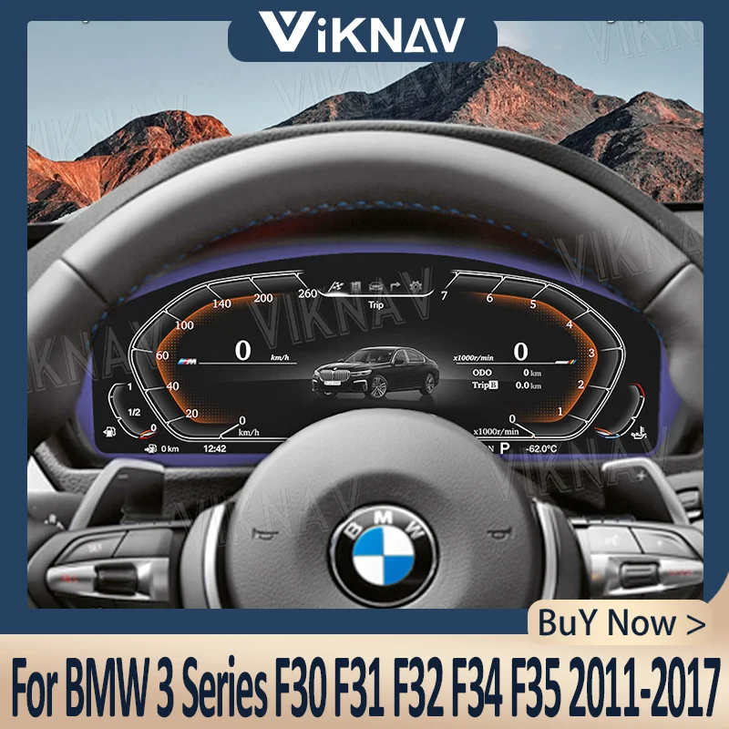 Новейшая приборная панель для BMW 3 серии F30 F31 F32 F34 F35 2011-2017, Оригинальный Автомобильный цифровой кластер, инструмент, ЖК-дисплей, измеритель скорости
Новейшая приборная панель для BMW 3 серии F30 F31 F32 F34 F35 2011-2017, Оригинальный Автомобильный цифровой кластер, инструмент, ЖК-дисплей, измеритель скорости