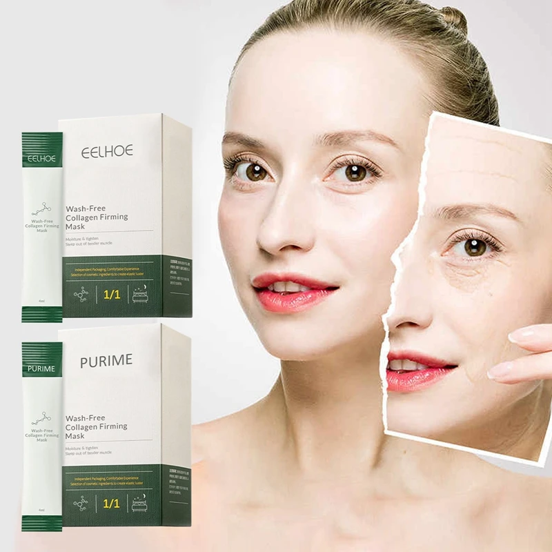 Collagen Firming Mask Firming Protein No-washing Sleeping Mask Hydrating Anti-Aging Face Masks Oil Control Shrink Pores
Collagen Firming Mask Firming Protein No-washing Sleeping Mask Hydrating Anti-Aging Face Masks Oil Control Shrink Pores