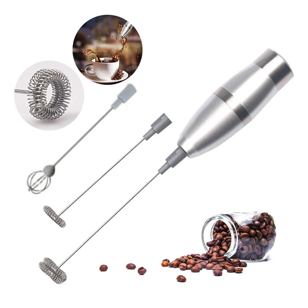 Electric Milk Frother Coffee Drink Foamer Whisk Mixer Stirrer Coffee Eggbeater For Eggs/butter/milk/soup Kitchen Tools Accessory
Electric Milk Frother Coffee Drink Foamer Whisk Mixer Stirrer Coffee Eggbeater For Eggs/butter/milk/soup Kitchen Tools Accessory