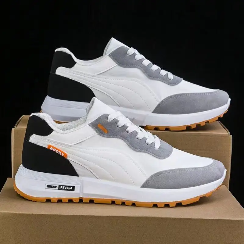 Men's casual shoes Men's casual lightweight sports shoes Lace up flat shoes Breathable outdoor running shoes
Men's casual shoes Men's casual lightweight sports shoes Lace up flat shoes Breathable outdoor running shoes