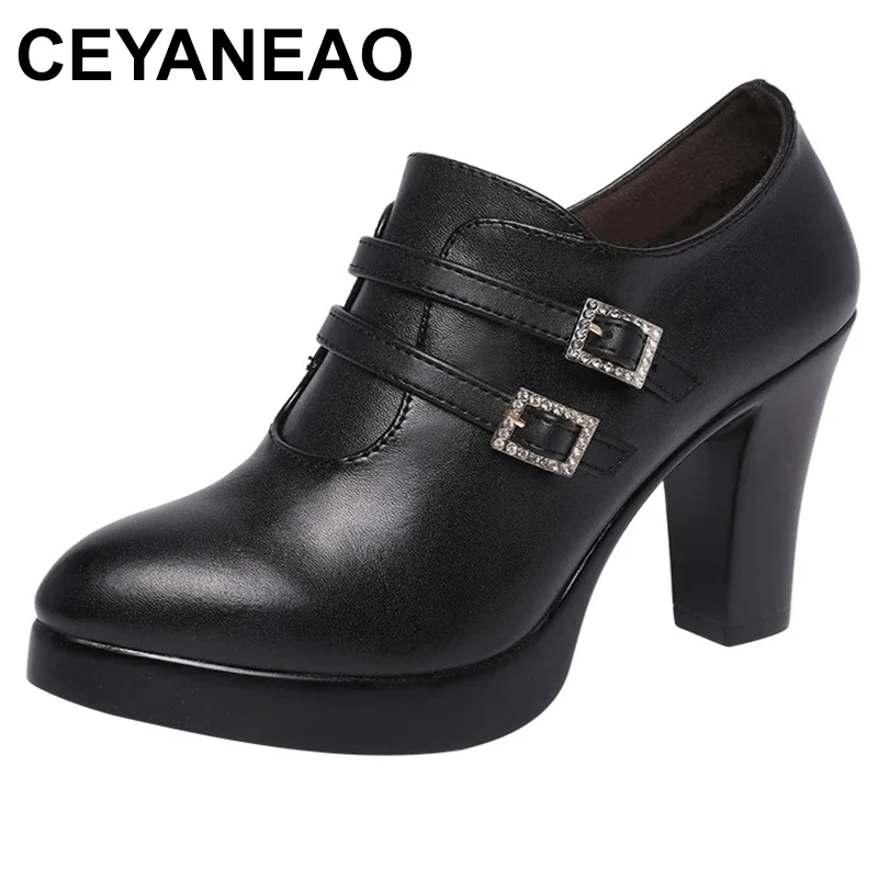 Женские туфли на блочном каблуке, туфли-лодочки на платформе с глубоким вырезом и пряжкой, элегантные кожаные офисные туфли на высоком кабл...
Женские туфли на блочном каблуке, туфли-лодочки на платформе с глубоким вырезом и пряжкой, элегантные кожаные офисные туфли на высоком кабл...