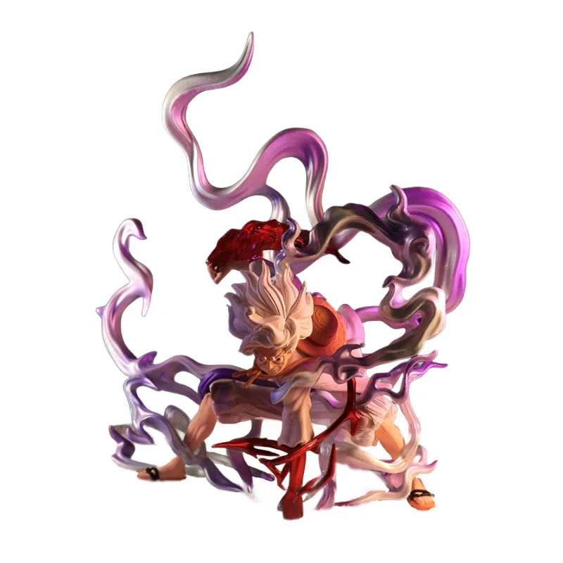 27cm One Piece Gear 5 Figure Nika Luffy Action Figures Battle Flames Luffy Fruit Awakening Figurine PVC Model Decoration Toys
27cm One Piece Gear 5 Figure Nika Luffy Action Figures Battle Flames Luffy Fruit Awakening Figurine PVC Model Decoration Toys