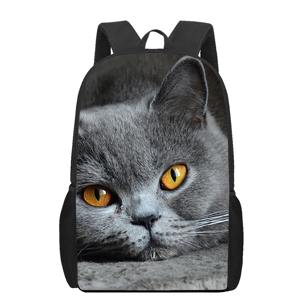 HOMDOW British shorthair cat School Bags For Girls Boys Print Kids Backpacks Students Book Bag Children Shoulder Bag
HOMDOW British shorthair cat School Bags For Girls Boys Print Kids Backpacks Students Book Bag Children Shoulder Bag