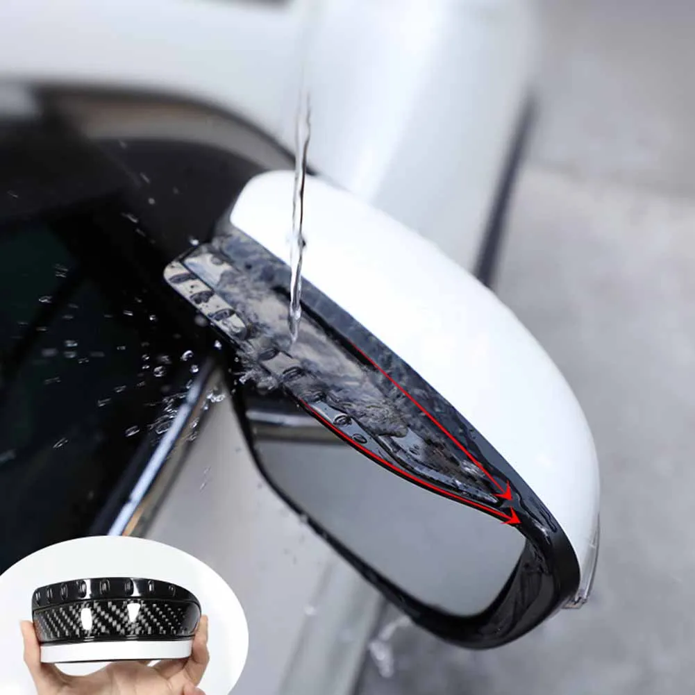 2pc Car Rearview Mirror Rain Eyebrow Visor Carbon Fiber Eyebrow Shade Snow Shade Rain Shield Guard Car Rearview Mirror Protector
2pc Car Rearview Mirror Rain Eyebrow Visor Carbon Fiber Eyebrow Shade Snow Shade Rain Shield Guard Car Rearview Mirror Protector