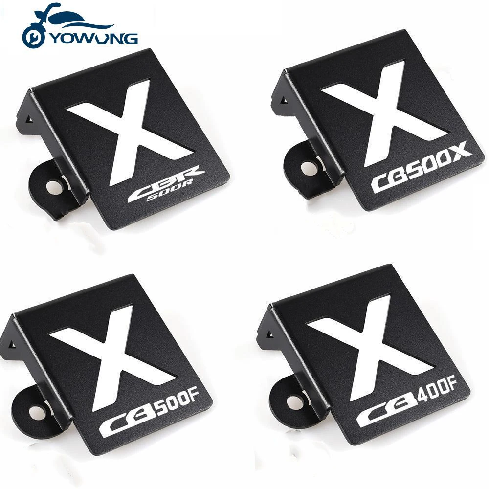 Motorcycle Rear Brake Pump Fluid Tank Oil Cup Reservoir Guard Cover Protector For Honda CB500X CBR500R CB500F CB400X CB400F
Motorcycle Rear Brake Pump Fluid Tank Oil Cup Reservoir Guard Cover Protector For Honda CB500X CBR500R CB500F CB400X CB400F