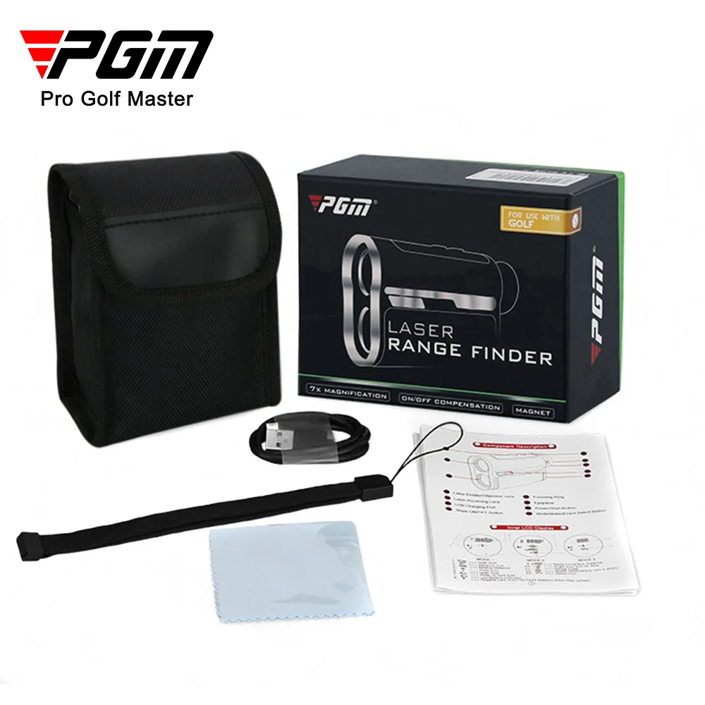 PGM Golf Laser Range Finder 1300 Yards With Slope Adjust Flag-Lock Vibrate Laser Range Finder Distance Meter Monocular Telescope
PGM Golf Laser Range Finder 1300 Yards With Slope Adjust Flag-Lock Vibrate Laser Range Finder Distance Meter Monocular Telescope