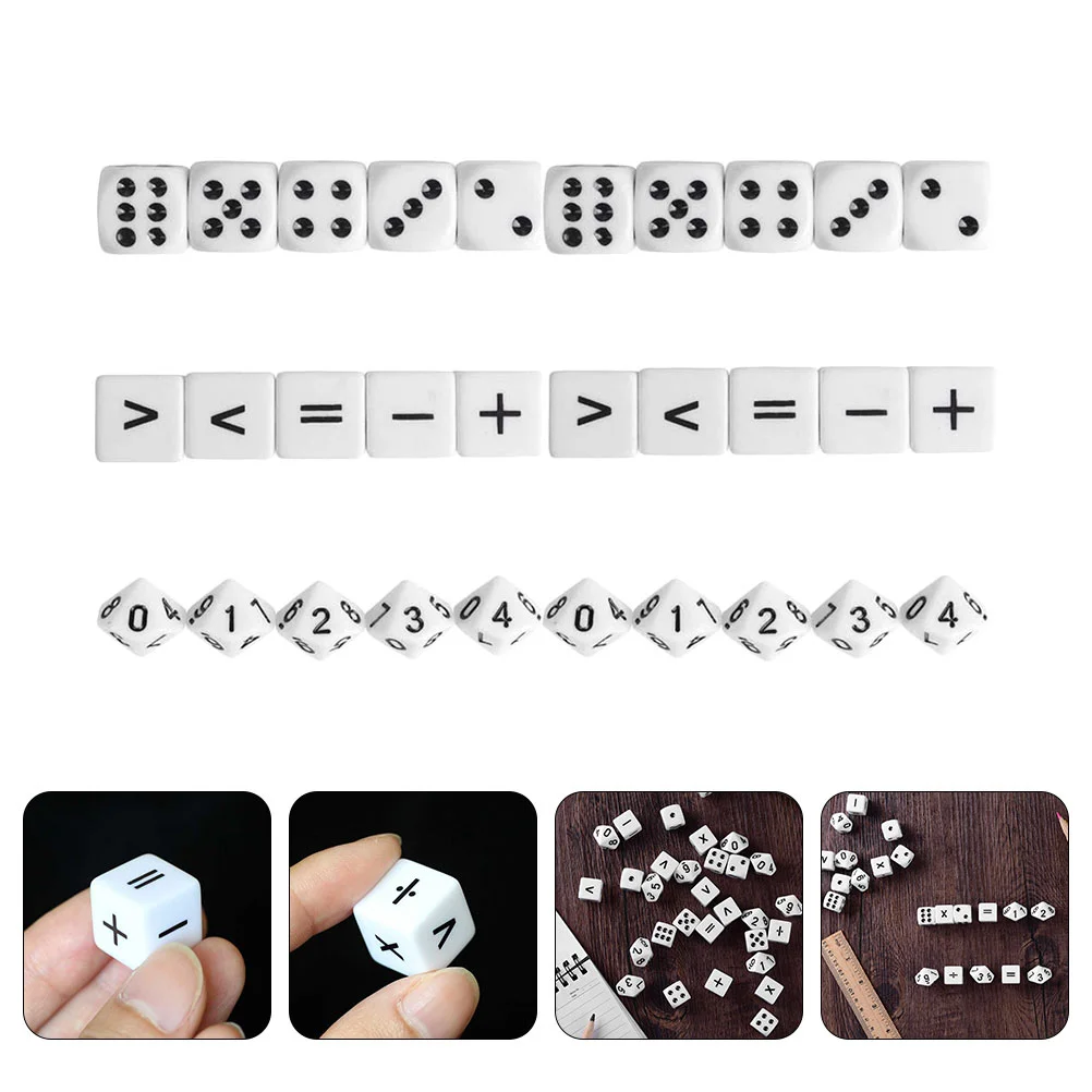 Dice Math Game Toy Board Games Acrylic Teaching Children Educational Supplies Learning Prop Accessories Dot Set Number
Dice Math Game Toy Board Games Acrylic Teaching Children Educational Supplies Learning Prop Accessories Dot Set Number