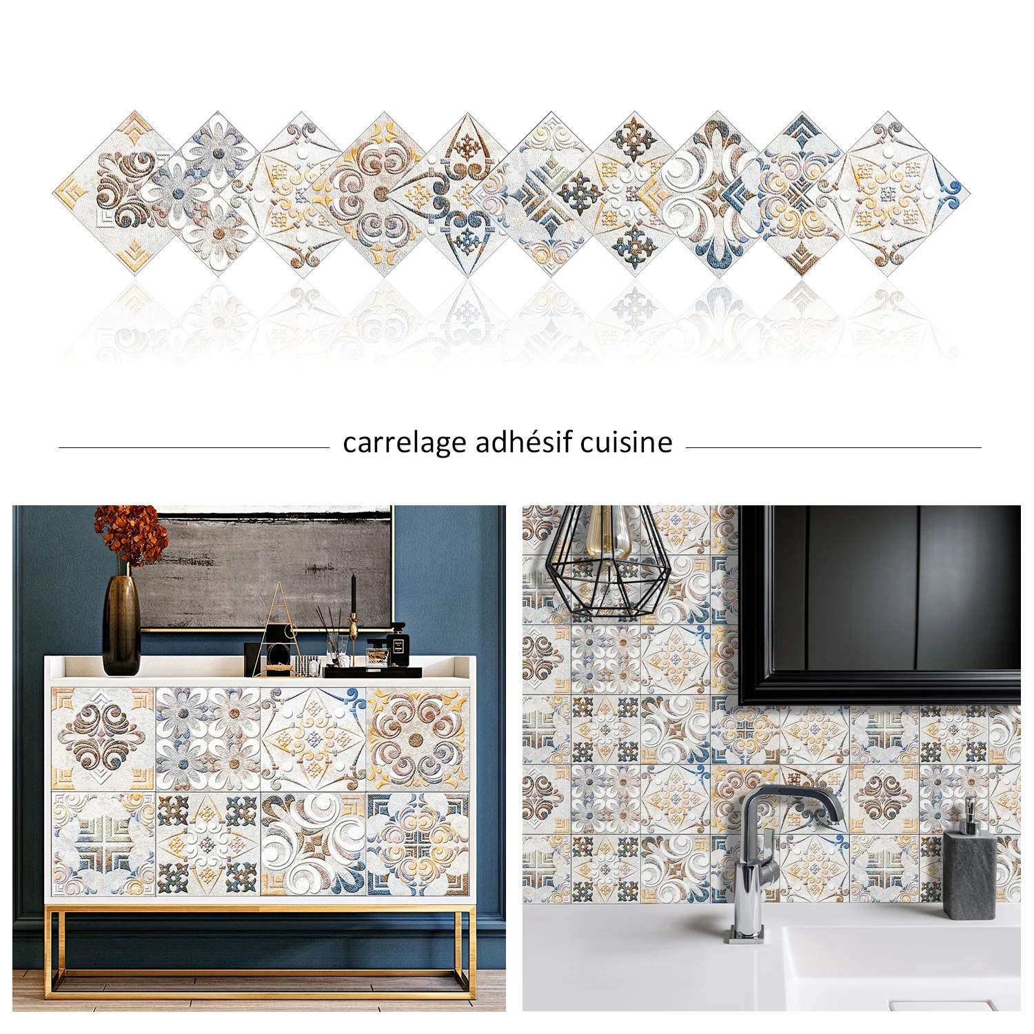 NEW 2022 3D Wall Stickers Waterproof Kitchen Adhesive Tile Wallpaper Mural Art Decals Living Room Bathroom Furniture Decorations
NEW 2022 3D Wall Stickers Waterproof Kitchen Adhesive Tile Wallpaper Mural Art Decals Living Room Bathroom Furniture Decorations