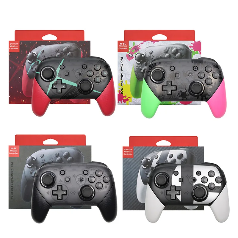 Factory direct-sale Switch Pro wireless game handle with screen capture and vibration function with color box Dropshipping
Factory direct-sale Switch Pro wireless game handle with screen capture and vibration function with color box Dropshipping
