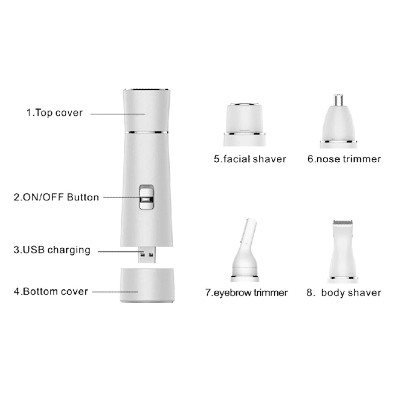 M2EE Women Facial Hair Removal Painless Multifunctional Hair Remover Trimmer for Peach Fuzz Lip, Cheek, Chin, Arms, Legs
M2EE Women Facial Hair Removal Painless Multifunctional Hair Remover Trimmer for Peach Fuzz Lip, Cheek, Chin, Arms, Legs