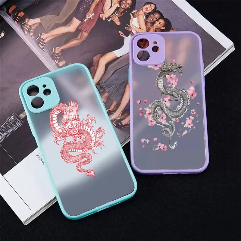 luxury dragon Cool Phone Case For iPhone 13 12 11 Mini Pro XR XS Max 7 8 Plus X Matte transparent blue Back Cover
luxury dragon Cool Phone Case For iPhone 13 12 11 Mini Pro XR XS Max 7 8 Plus X Matte transparent blue Back Cover