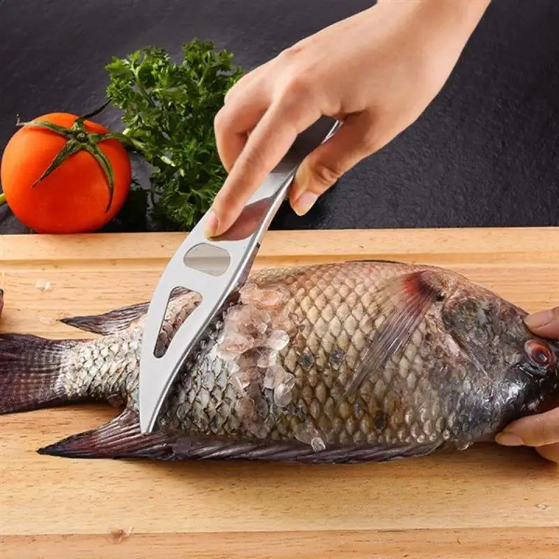 Нож из нержавеющей стали для рыбной чешуи инструменты для морепродуктов кухонные аксессуары чешуйная щетка для рыбной чешуи строгальный н...
Нож из нержавеющей стали для рыбной чешуи инструменты для морепродуктов кухонные аксессуары чешуйная щетка для рыбной чешуи строгальный н...