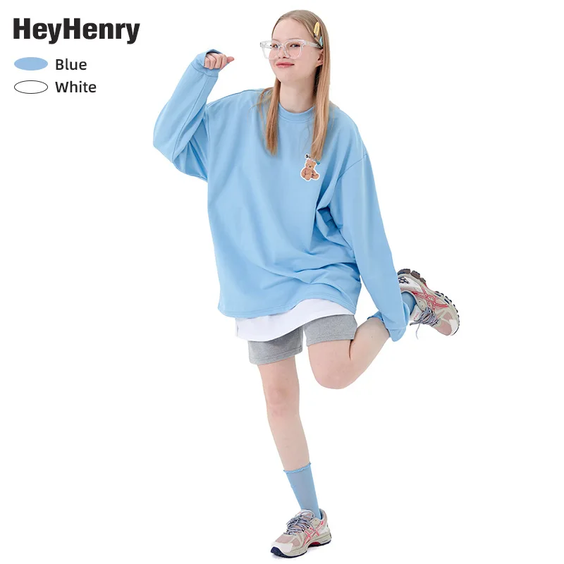 Свитер для пары, футболка с длинным рукавом, свободная Мужская и женская трендовая уличная рубашка с принтом, свитшот с круглым вырезом
Свитер для пары, футболка с длинным рукавом, свободная Мужская и женская трендовая уличная рубашка с принтом, свитшот с круглым вырезом