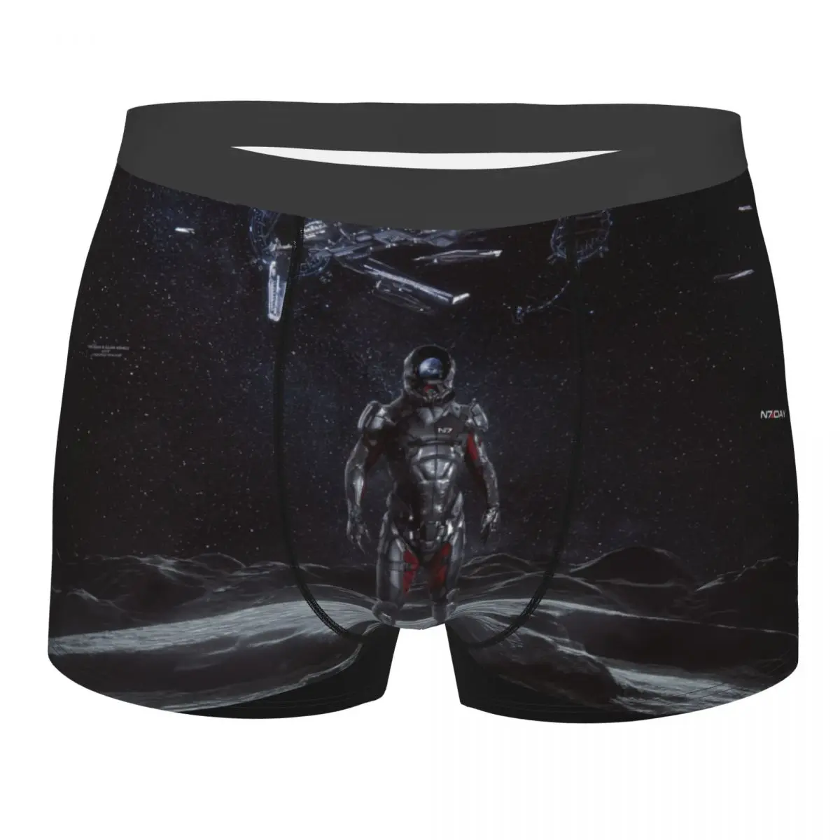 In Space Man's Boxer Briefs Underpants Mass Effect Game Highly Breathable Top Quality Birthday Gifts
In Space Man's Boxer Briefs Underpants Mass Effect Game Highly Breathable Top Quality Birthday Gifts