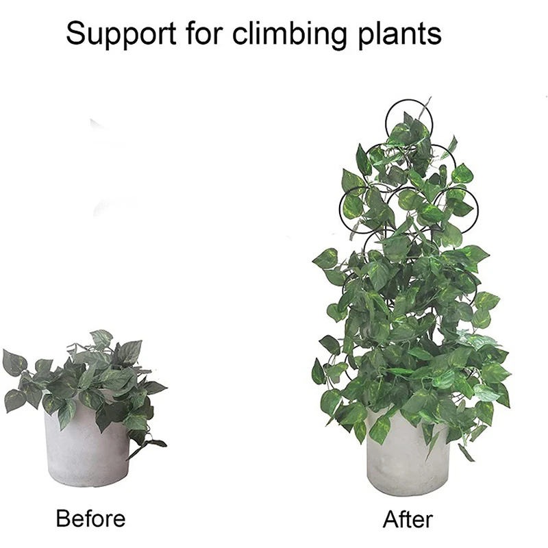 1pcs Metal Climbing Vine Rack Plant Potted Support Frame 40*30cm Iron Rack Flower Vegetables Decorative Round Trellis Frame
1pcs Metal Climbing Vine Rack Plant Potted Support Frame 40*30cm Iron Rack Flower Vegetables Decorative Round Trellis Frame