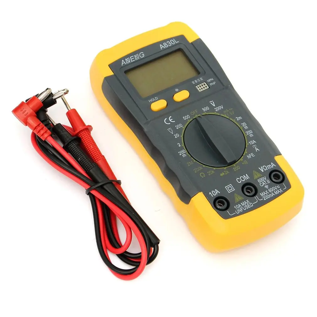 LCD Digital Multi Meters Volt Meter AC / DC Meter Ammeter Capacity Ohm Tester Handheld Multimeter Voltmeter Dropship 
LCD Digital Multi Meters Volt Meter AC / DC Meter Ammeter Capacity Ohm Tester Handheld Multimeter Voltmeter Dropship