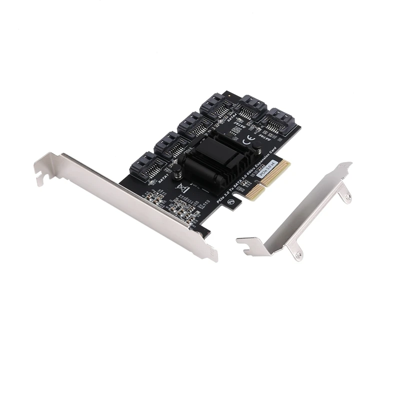 Плата расширения PCIE-SATA 3,0, адаптер SATA PCIE 1X, 6 портов SATA 3,0 PCI Express, плата расширения контроллера
Плата расширения PCIE-SATA 3,0, адаптер SATA PCIE 1X, 6 портов SATA 3,0 PCI Express, плата расширения контроллера