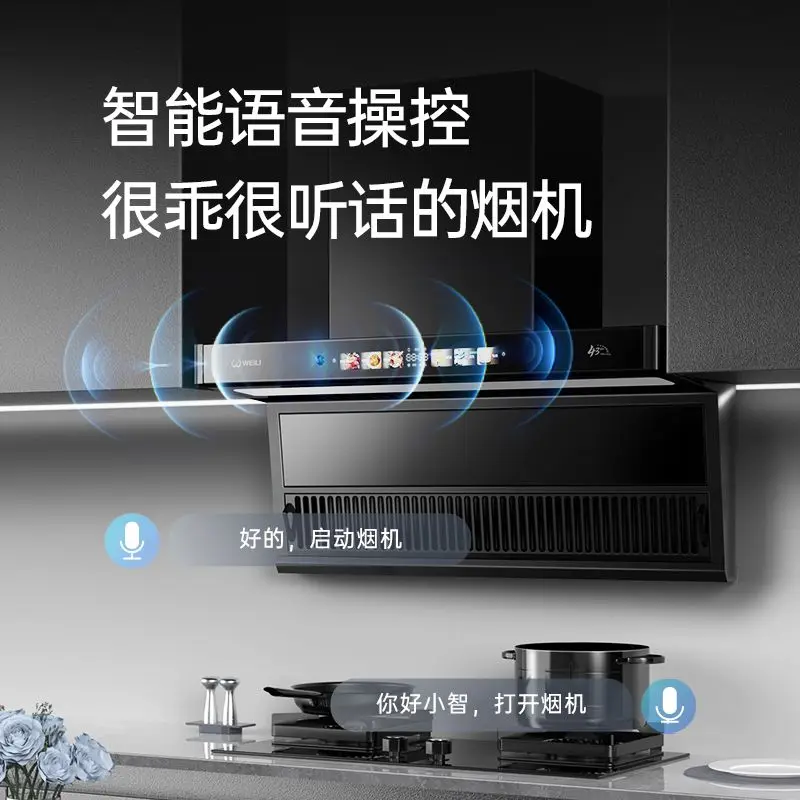 WEILI 7-shaped Top Side Double Suction Range Hood Household Kitchen Range Hood High Suction Hood Kitchen
WEILI 7-shaped Top Side Double Suction Range Hood Household Kitchen Range Hood High Suction Hood Kitchen