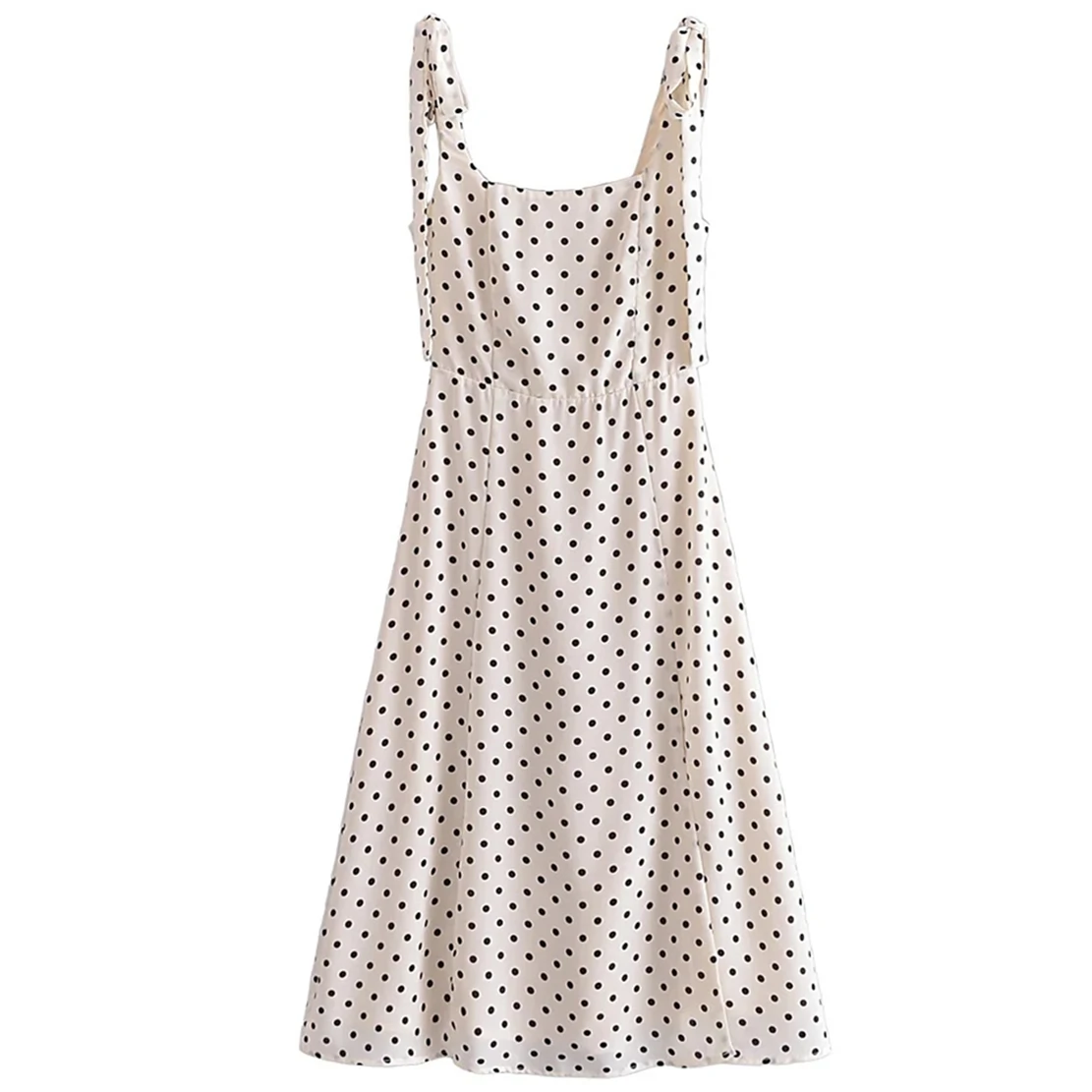 Elmsk 2022 French Style Fashion Forking Elegant Midi Dress Women Indie Folk Vintage Polka Dot Print Chiffon Lace Up Tank Dress
Elmsk 2022 French Style Fashion Forking Elegant Midi Dress Women Indie Folk Vintage Polka Dot Print Chiffon Lace Up Tank Dress