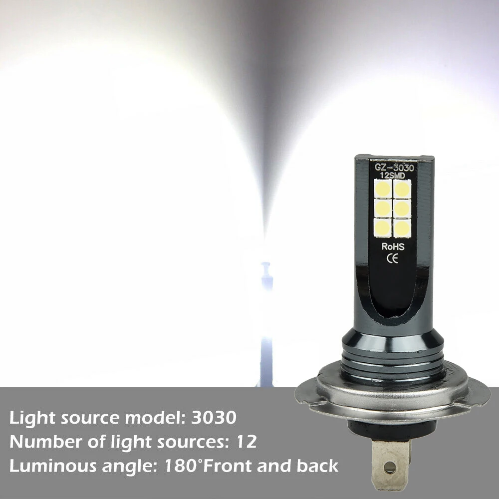 2PCS H7 110W 12V 800LM Car LED Headlight Fog Bulbs Kit 6000K HID Canbus Error Free Reversing Lamp Car Accessories
2PCS H7 110W 12V 800LM Car LED Headlight Fog Bulbs Kit 6000K HID Canbus Error Free Reversing Lamp Car Accessories