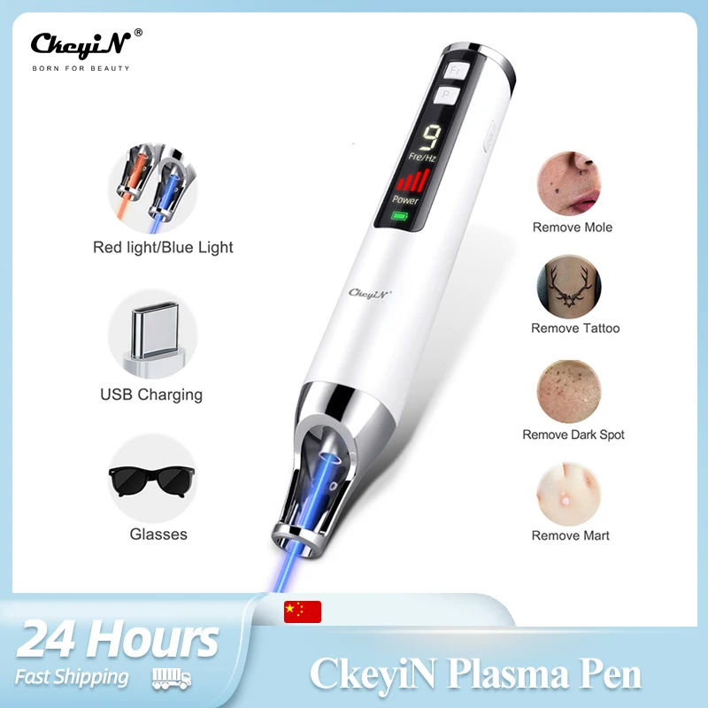 CkeyiN Laser Picosecond Pen Professional Tattoo Removal Red Blue Light Plasma Pen Electronic Wart Acne Freckle Blackhead Remover
CkeyiN Laser Picosecond Pen Professional Tattoo Removal Red Blue Light Plasma Pen Electronic Wart Acne Freckle Blackhead Remover