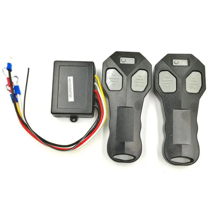 Universal Car Wireless Winch Remote Control With Twin Handset Two Matched Transmitters
Universal Car Wireless Winch Remote Control With Twin Handset Two Matched Transmitters