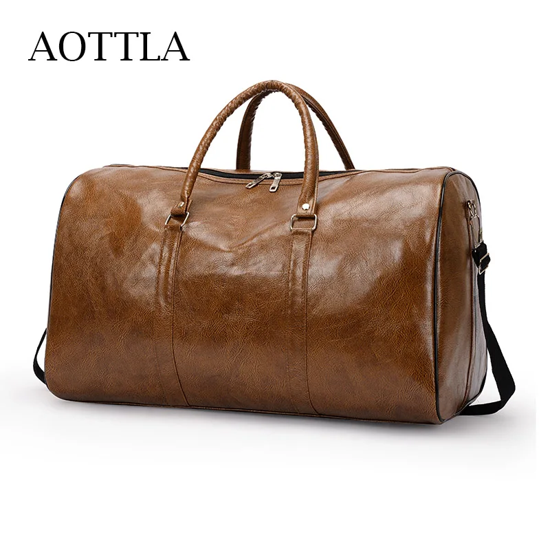 AOTTLA Pu Leather Women Travel Bag High Quality Brand Handbag Unisex Shoulder Bag Big Capaptiy Casual Weekend Yoga Messenger Bag
AOTTLA Pu Leather Women Travel Bag High Quality Brand Handbag Unisex Shoulder Bag Big Capaptiy Casual Weekend Yoga Messenger Bag