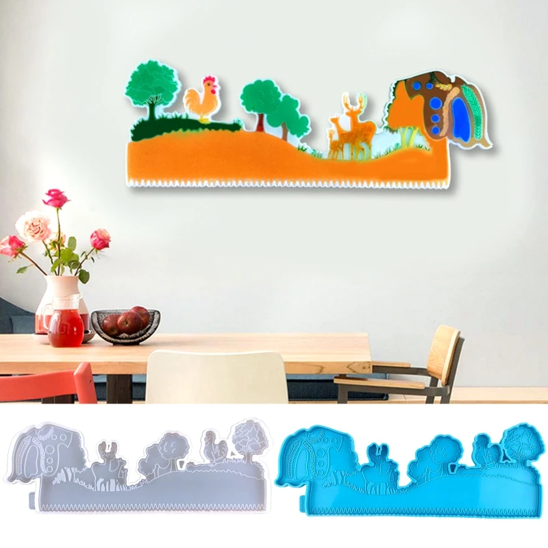1 Pc Resin Casting Mould DIY Door Wall Hanging Square Mold Tree Leaves Silicone Mold for Home Office Store Sign DIY Craft
1 Pc Resin Casting Mould DIY Door Wall Hanging Square Mold Tree Leaves Silicone Mold for Home Office Store Sign DIY Craft