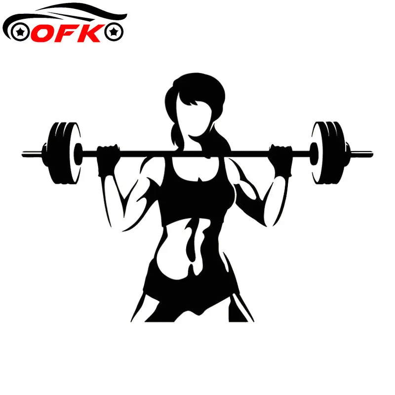 Fitness Girl Vinyl Decal Fashion Funny Window Decoration Car Sticker Black/Silver 17.7M*12.5CM
Fitness Girl Vinyl Decal Fashion Funny Window Decoration Car Sticker Black/Silver 17.7M*12.5CM